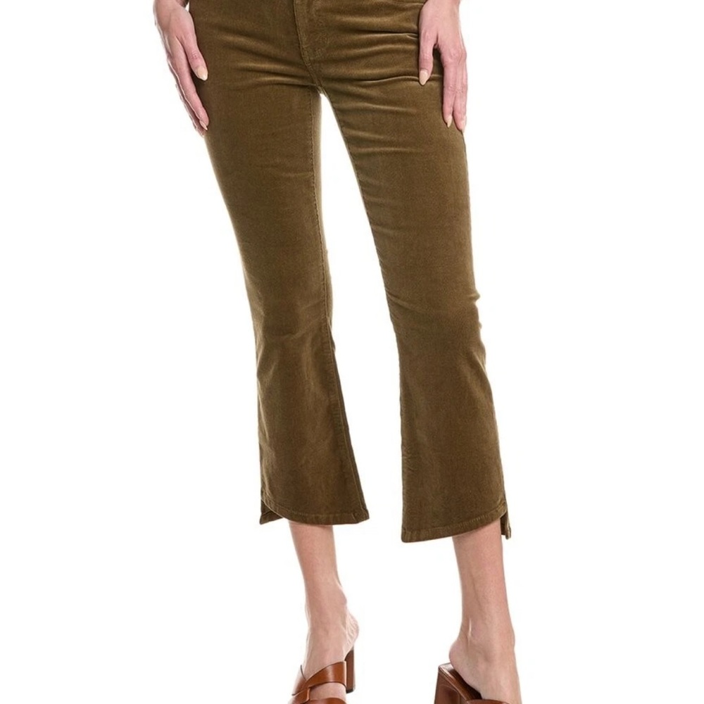CAbi Olive Cropped Pants